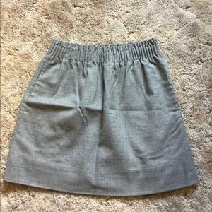 J crew mini skirt